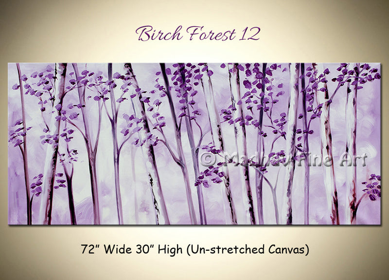 Birch Forest 12 original abstract painting by Madhav Singh, abstract tones, luxury modern wall art UK