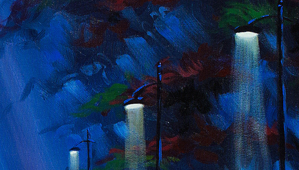 Midnight Waterfall
