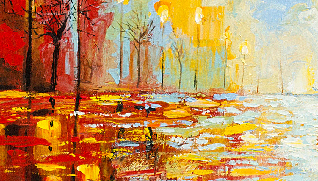 Street Lights in the Morning