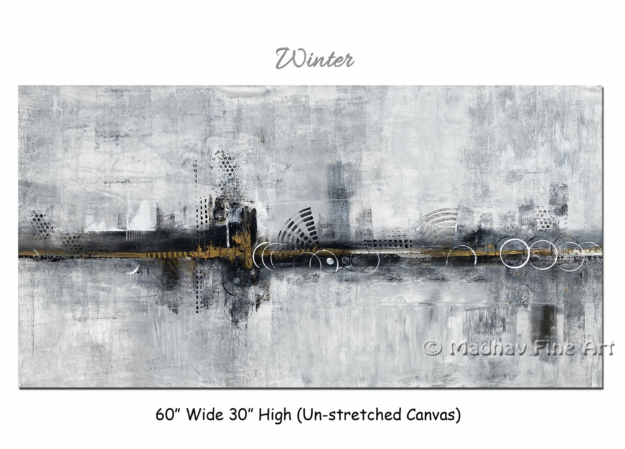 Winter - Abstract art category - main display image - white