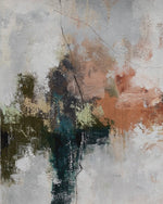 Quiet Divide – Textured Abstract Painting