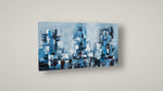 Blue Metropolis – Abstract Cityscape Painting