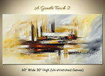 A Gentle Touch 2 original abstract painting by Madhav Singh, abstract tones, luxury modern wall art UK