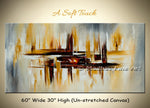 A Soft Touch original abstract painting by Madhav Singh, abstract tones, luxury modern wall art UK