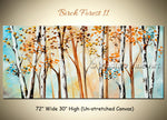 Birch Forest 11 original abstract painting by Madhav Singh, abstract tones, luxury modern wall art UK