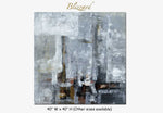Blizzard - Abstract art category - main display image - grey