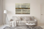 Hidden Treasure - Abstract art category - living room sofa background - Gallery wrap style