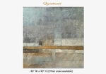 Quietness - Abstract art category - main display grey