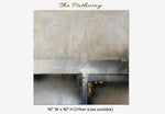 The Pathway - abstract art - main display - grey