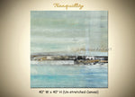 Tranquillity original abstract painting by Madhav Singh, abstract tones, luxury modern wall art UK