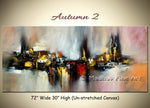 Autumn 2 original abstract painting by Madhav Singh, abstract tones, luxury modern wall art UK