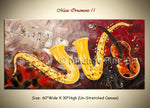 Music Ornaments 11 original abstract painting by Madhav Singh, abstract tones, luxury modern wall art UK