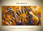 Music Ornaments 22 original abstract painting by Madhav Singh, abstract tones, luxury modern wall art UK